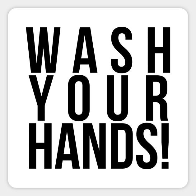 Wash Your Hands Magnet by midwifesmarket